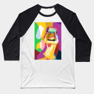 DUCK COLORFUL Baseball T-Shirt